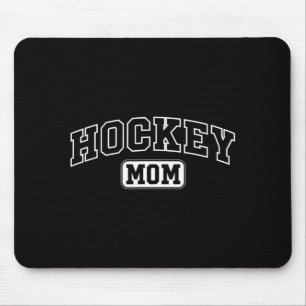 Alfombrilla De Ratón Madre de Hockey Divertida Letra Atlética Día de la
