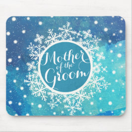 Alfombrilla De Ratón Madre de la Boda de Invierno de Groom | Mousepad