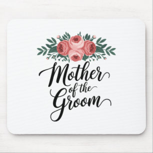 Alfombrilla De Ratón Madre de la Flor del Novio Regalo de la Ducha de B
