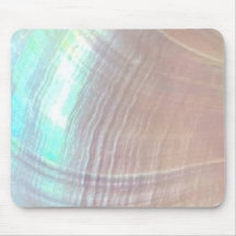 Madre de perla Seashell Pearlescent Mouse Pad
