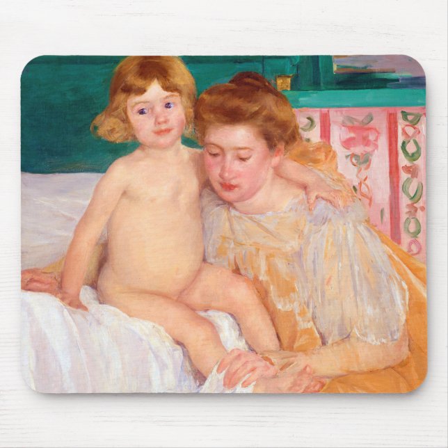 Alfombrilla De Ratón Madre e hijo, Mary Cassatt (Frente)