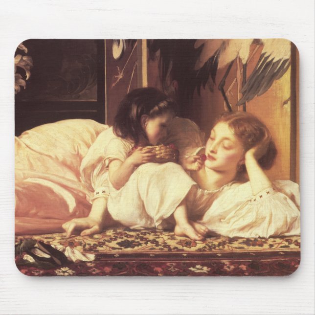 Alfombrilla De Ratón Madre e hijo (mujer y su hija) (Frente)