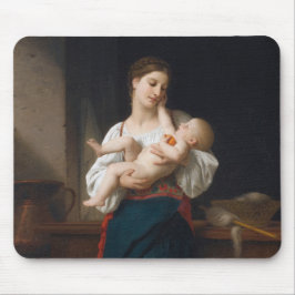 Alfombrilla De Ratón Madre e hijo (por Bouguereau)