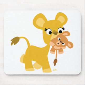 Alfombrilla De Ratón Madre madre personalizado León y cubo mousepad