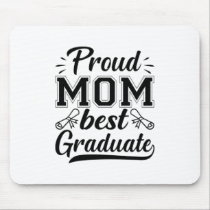 Alfombrilla De Ratón Madre Regalo Mamá Orgullosa Mejor Graduada