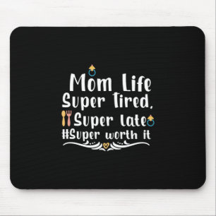 Alfombrilla De Ratón Madre Regalo Mamá Vida Supertierna