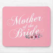Madre simple del Boda de la novia | Mousepad