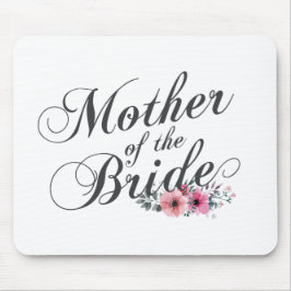Alfombrilla De Ratón Madre simple del Boda de la novia | Mousepad