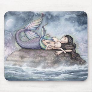 Alfombrilla De Ratón Madre Sirena y Bebe Almohadilla de ratón de Molly 