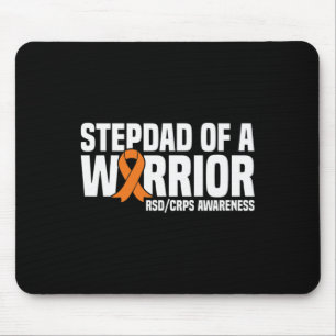Alfombrilla De Ratón Madres Madres De Un Naranja Guerrero Ribbon Rsdcrp