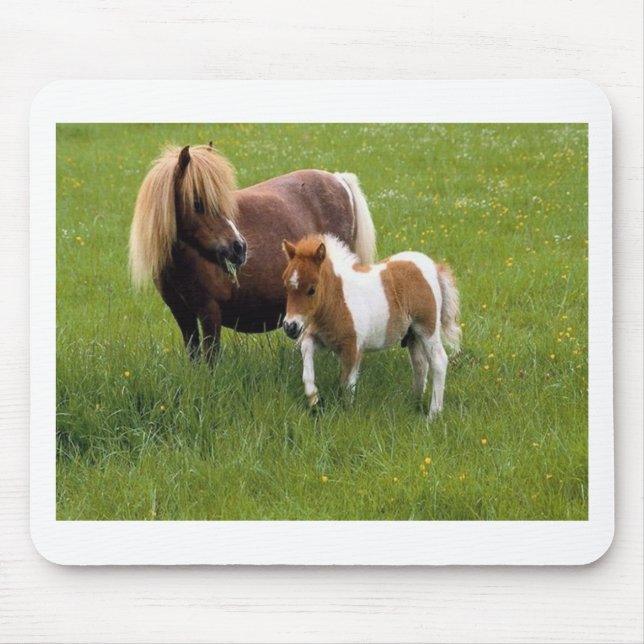 Alfombrilla De Ratón Madres y bebés animales (17) (Frente)
