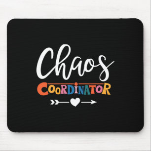 Alfombrilla De Ratón Maestra De Coordinadora Multitarea Pro For Chaos