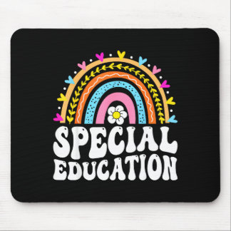 Alfombrilla De Ratón Maestra de Educación Especial Arcoíris EE