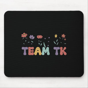 Alfombrilla De Ratón Maestra de jardín de infantes Team Tk De vuelta al