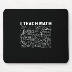 Alfombrilla De Ratón Maestra: Enseño matemática