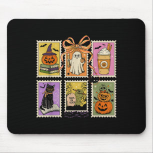 Alfombrilla De Ratón Maestra Halloween Shirt Soky Ghost leyendo Hallowe