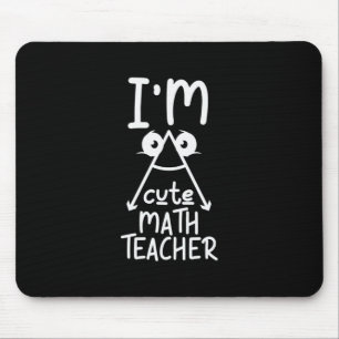 Alfombrilla De Ratón Maestra matemática Soy Maestra