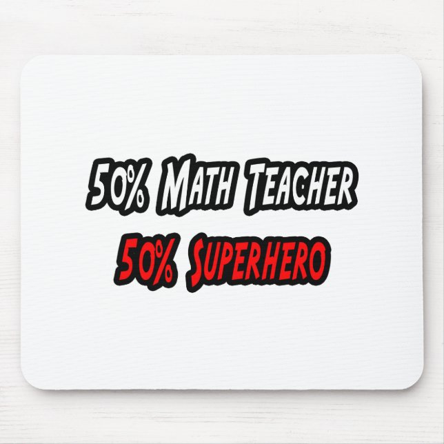 Alfombrilla De Ratón Maestra / Superhéroe (Frente)