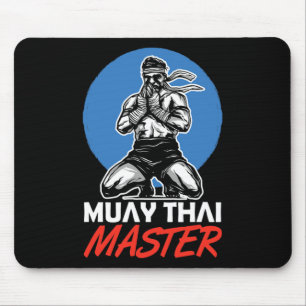 Alfombrilla De Ratón Maestro de Muay Thai Aficionado Artes Marciales Bo