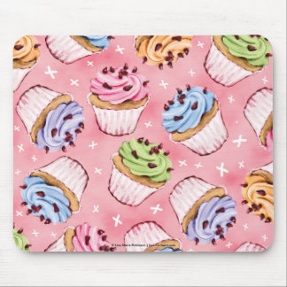 Alfombrilla De Ratón Magdalenas deliciosas y besos Mousepads