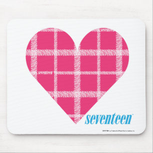 Alfombrilla De Ratón Magenta 2 de la tela escocesa