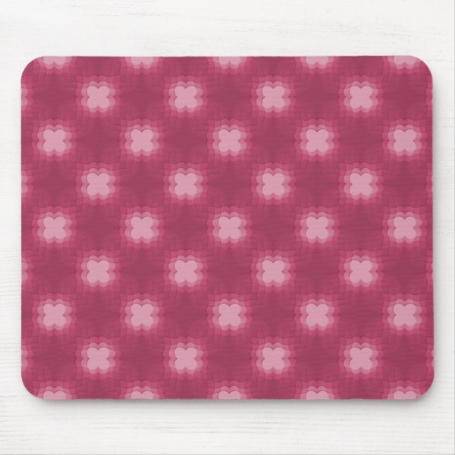 Alfombrilla De Ratón Magenta Funky Flair Mousepad (Frente)