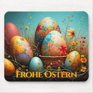 Alfombrilla De Ratón Magia de primavera con huevos de Pascua