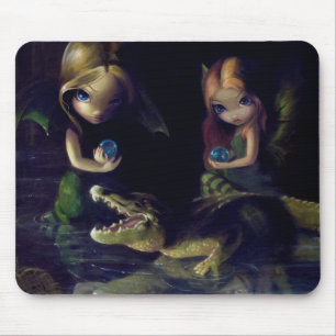 Alfombrilla De Ratón "Magia" Mousepad del cocodrilo
