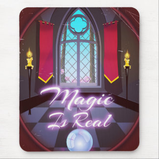 Alfombrilla De Ratón Magic is Real inspiradora cita personalizado