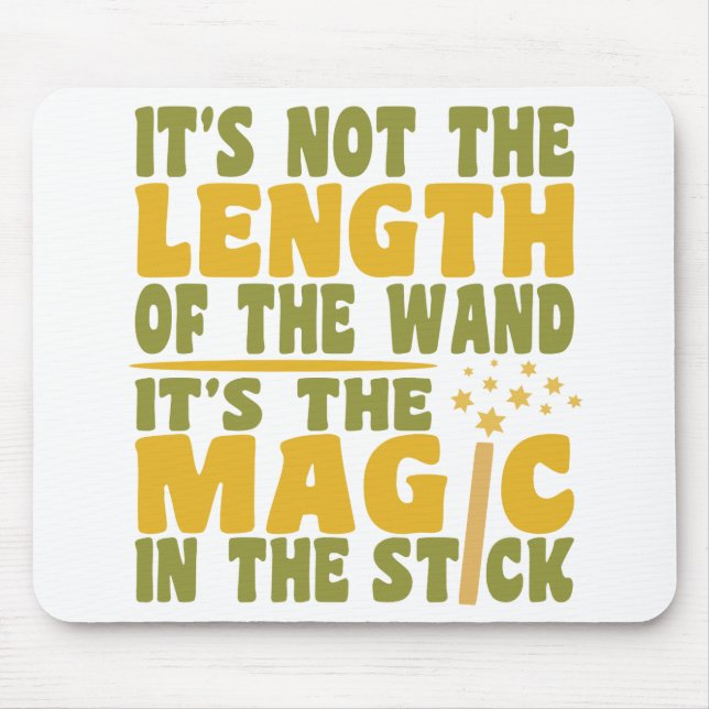 Alfombrilla De Ratón MAGIC WAND mousepad (Frente)