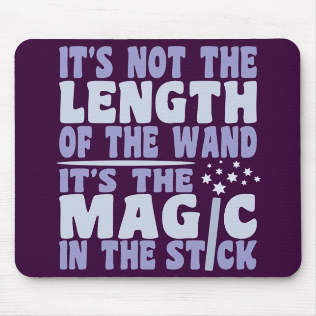 Alfombrilla De Ratón MAGIC WAND mousepad (Frente)