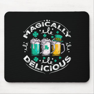 Alfombrilla De Ratón Mágicamente Delicioso Día de San Patricio Bebiendo