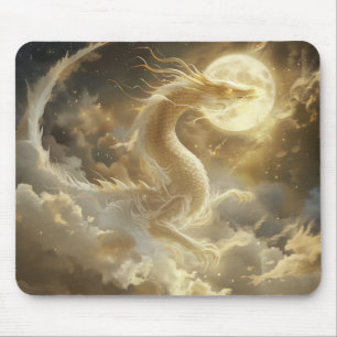 Alfombrilla De Ratón Magnífica almohadilla de ratón Celestial Dragon