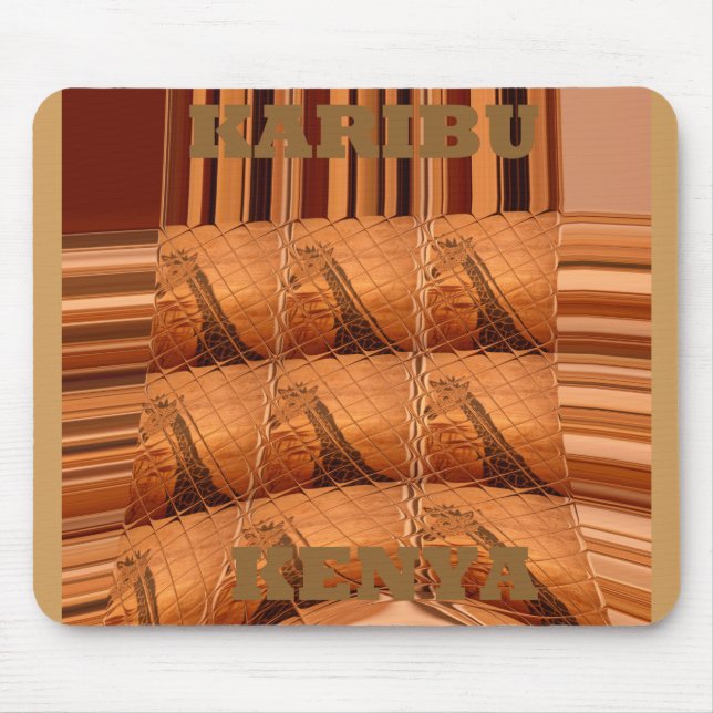 Alfombrilla De Ratón Magnífica plantilla horizontal Mousepad (Frente)