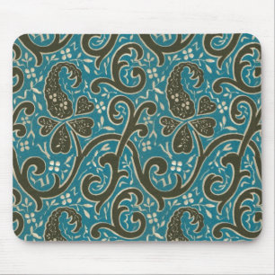 Alfombrilla De Ratón Magnífico Mousepad de tela floral vintage