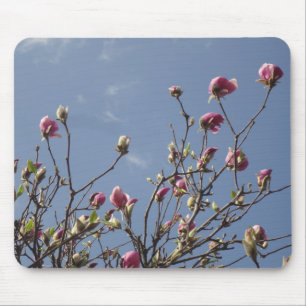 Alfombrilla De Ratón Magnolia Mousepad floreciente