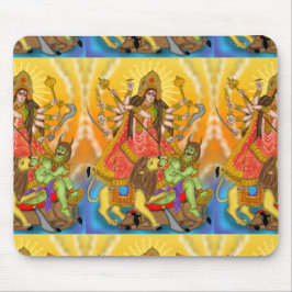 Alfombrilla De Ratón Mahishasur Mardini Durga Mouse Pad