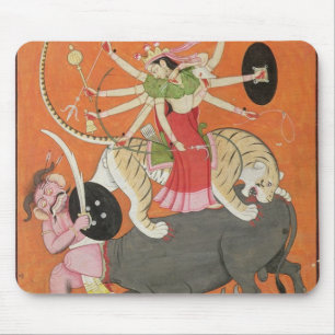 Alfombrilla De Ratón "Mahishasuramardini", del 'Devimahatmya de mamáes