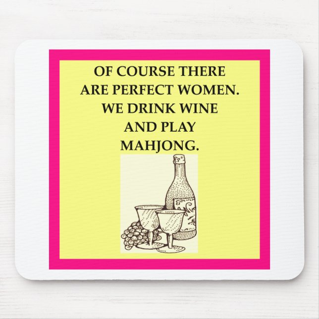 ALFOMBRILLA DE RATÓN MAHJONG (Frente)