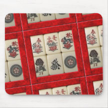 Mahjong teja marcos rojos