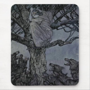 Alfombrilla De Ratón Maiden & Wolves Mousepad