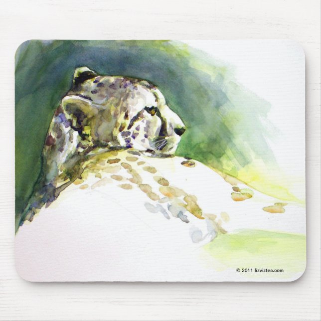 Alfombrilla De Ratón Majestic Cheetah Mousepad (Frente)