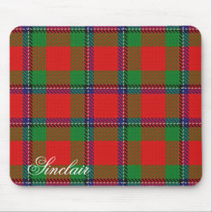 Alfombrilla De Ratón Majestic Scottish Clan Sinclair Tartán