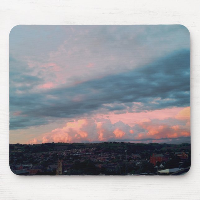 Alfombrilla De Ratón Majestuosa puesta de sol en Gales (Frente)