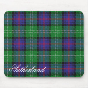 Alfombrilla De Ratón Majestuoso Tartán del Clan Escocés Sutherland