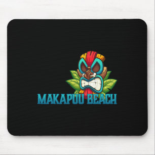Alfombrilla De Ratón Makapuu Beach Tiki - Playas de Hawái