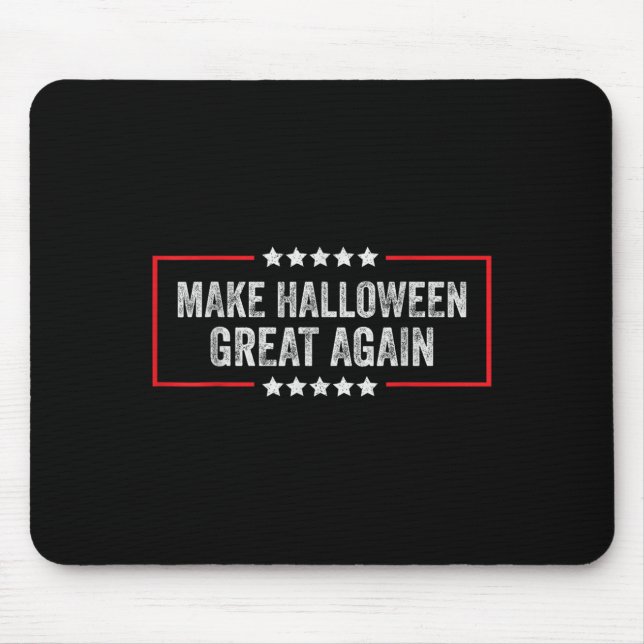 Alfombrilla De Ratón Make Halloween Great Again  (Frente)
