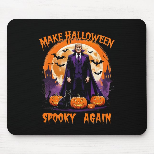 Alfombrilla De Ratón Make Halloween Spooky Again Funny Trump Halloween  (Frente)