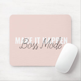 Alfombrilla De Ratón Make It Happen Personalized Mouse Pad – Feminine C