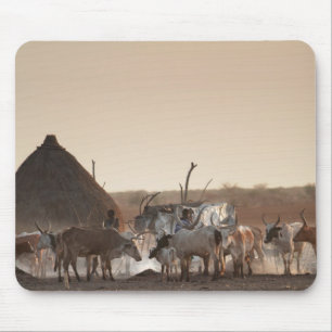 Alfombrilla De Ratón Malakal, pueblo del grupo étnico Dinka